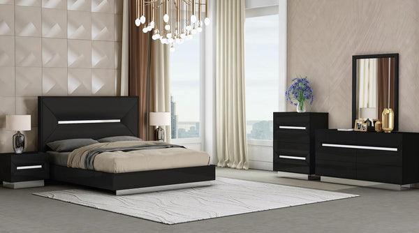 MIDNIGHT COLLECTION 6 PCS- BEDROOM SET