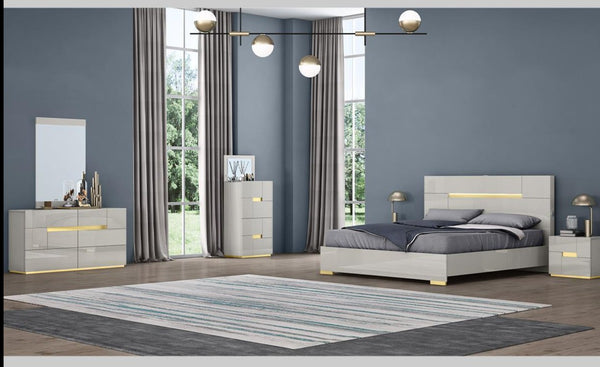 LUXE BED COLLECTION - 6 PCS BEDROOM SET