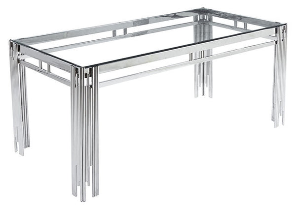 Aurora silver Dining Table