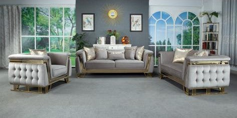 Luxurious Sofa and Loveseat