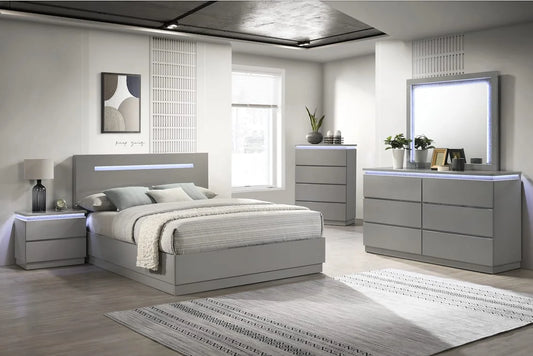 QUEEN BED SET 6 PCS