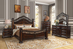 Regal Solid Wood 6 Pcs Bedroom set