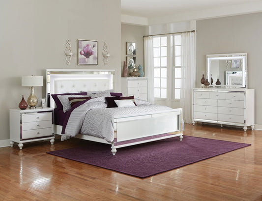 Crocodile print 6 pcs Bedroom Set