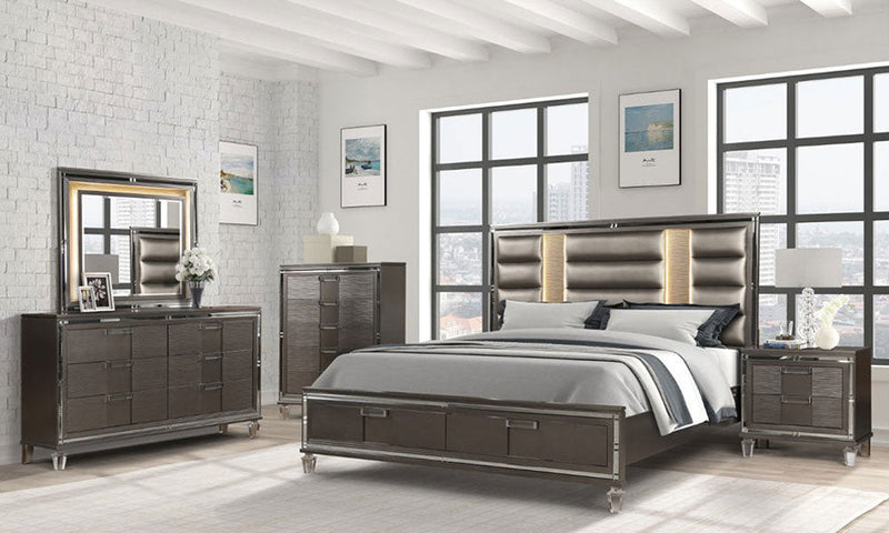 Copperfield Bedroom - 6 Pcs Set